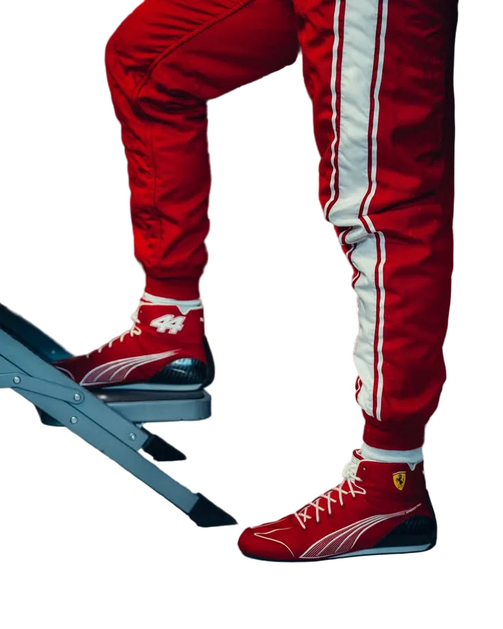 2026 Lewis Hamilton Ferrari F1 Racing Shoes - Speedxgear