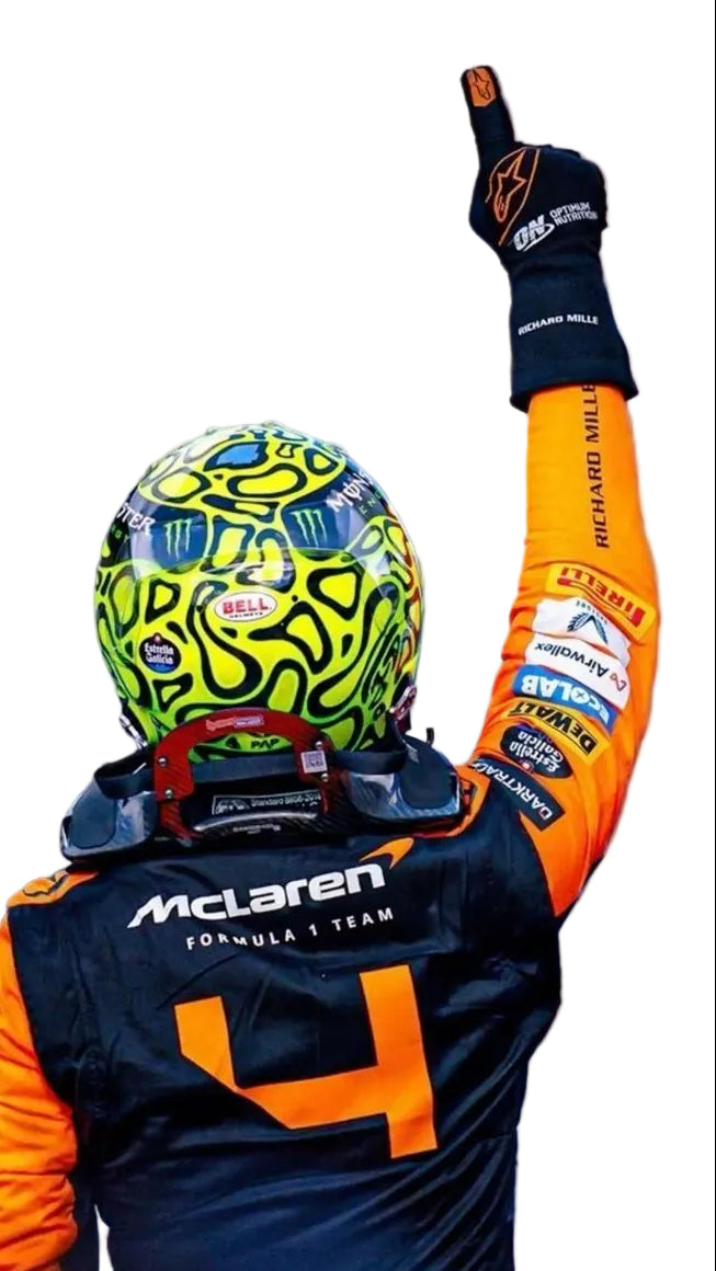 2026 Oscar Piastri  McLaren F1 Racing Gloves - Speedxgear