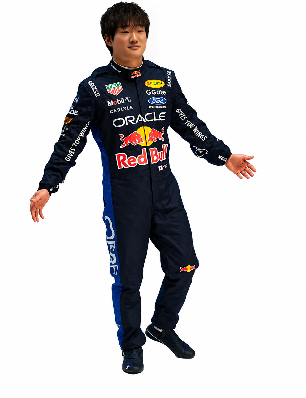2026 Yuki Tsunoda F1 Racing Suit - Speedxgear