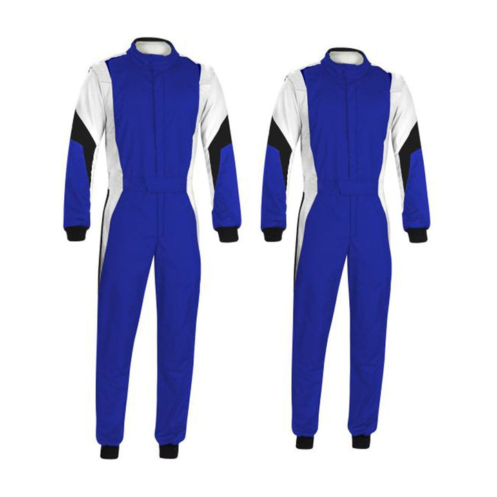 Blue / White Go-Kart Race Outfit SpeedX Gear