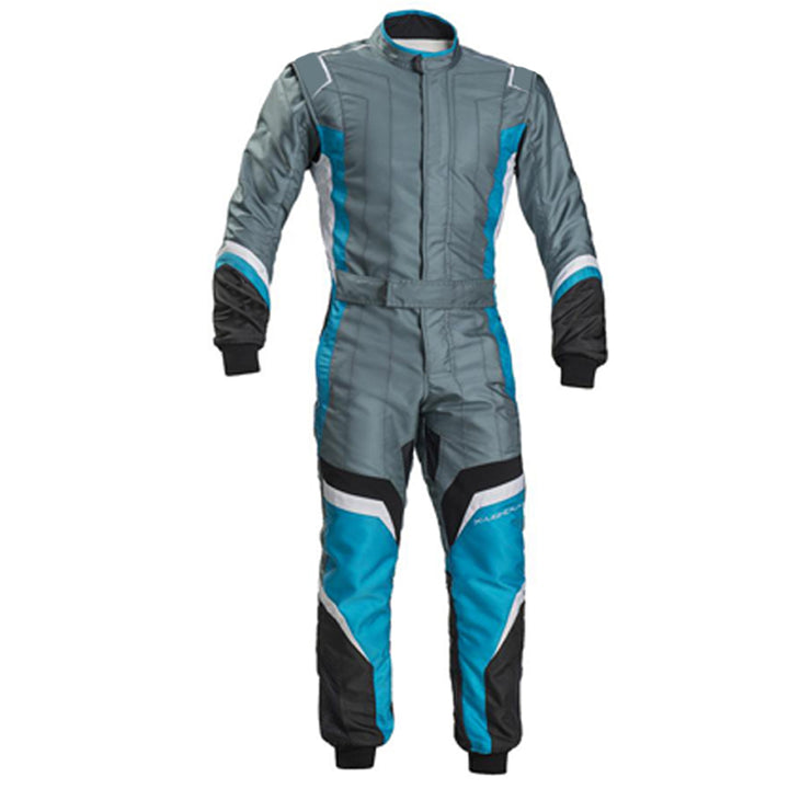 Gray / Blue Go-Kart Driver Race Gear SpeedX Gear