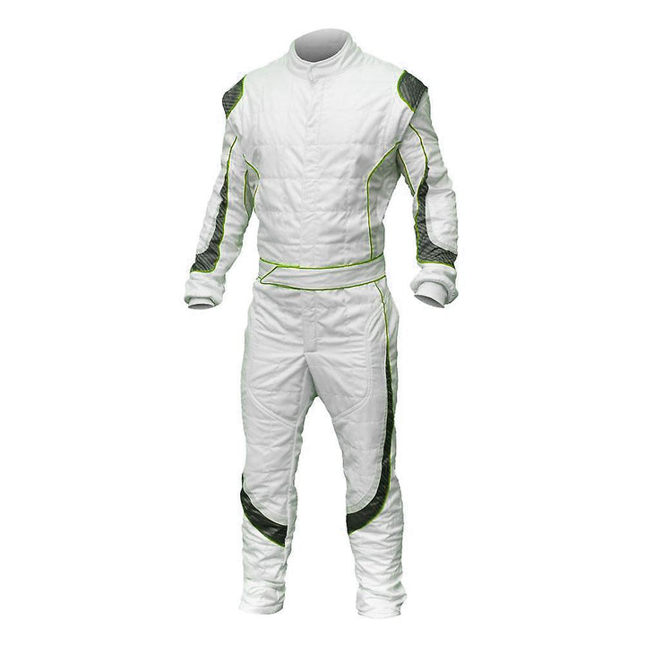 Karting Racing Outfit - White SpeedX Gear