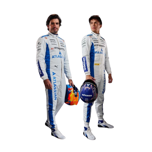 2025 Monaco GP F1 Racing Costume Worn by Alex Albon & Carlos Sainz Jr SpeedX Gear