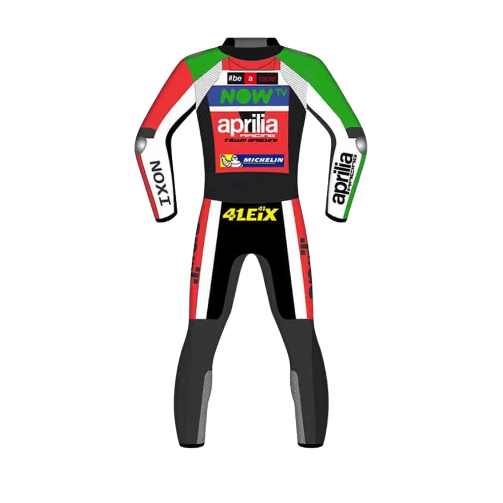 Aleix Espargaro Aprilia Motorcycle Racing Suit SpeedX Gear