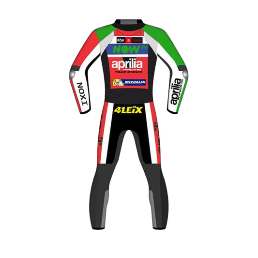 Aleix Espargaro Aprilia Motorcycle Racing Suit SpeedX Gear