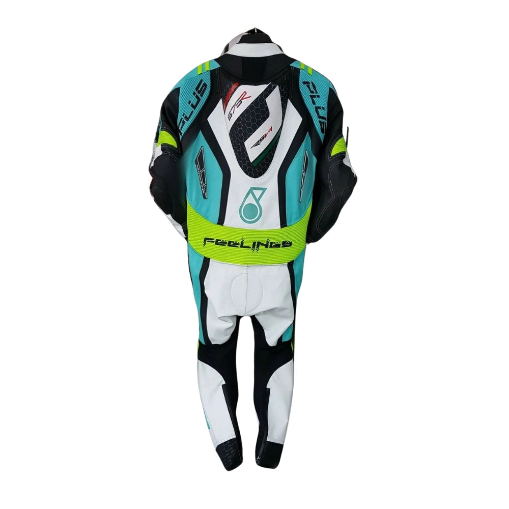 Aprilia Motorbike Racing Leather Suit SpeedX Gear