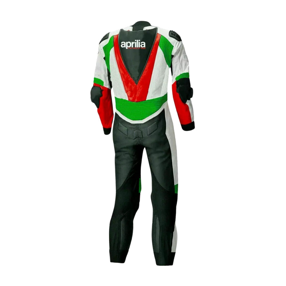 Aprilia RSV4 Motorbike Racing Leather Suit SpeedX Gear