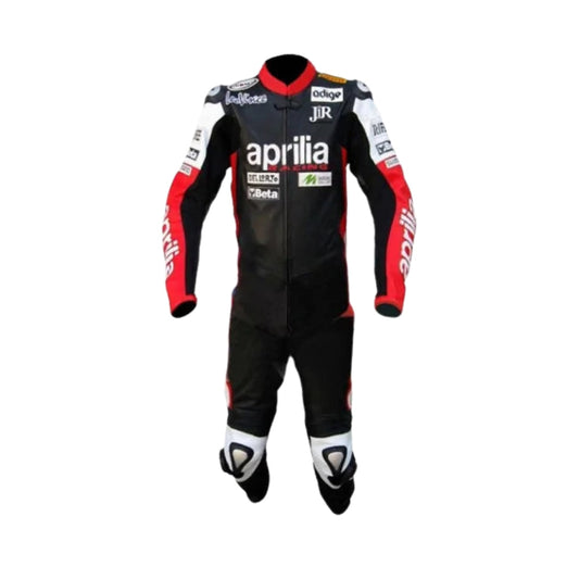 Aprilia Racing Motorbike Leather Suit SpeedX Gear