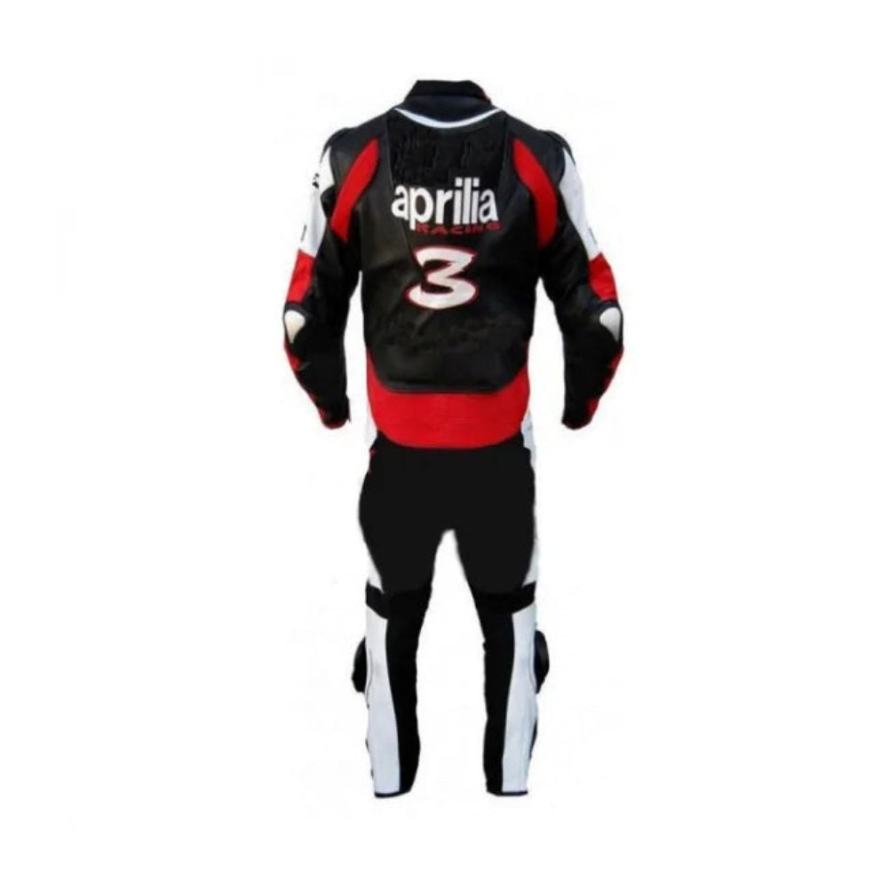 Aprilia Racing Motorcycle Custom Leather Racing Suit SpeedX Gear