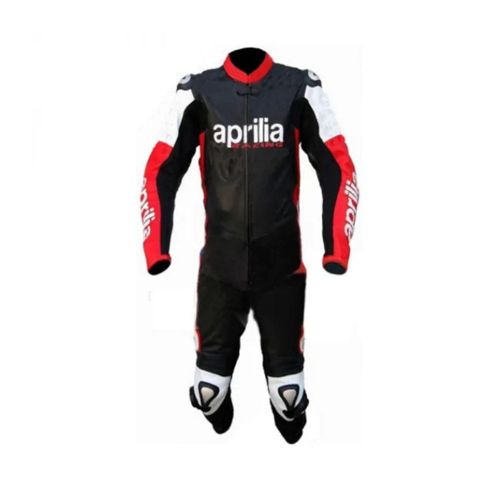 Aprilia Racing Motorcycle Custom Leather Racing Suit SpeedX Gear