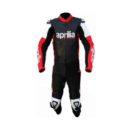 Aprilia Racing Motorcycle Custom Leather Racing Suit SpeedX Gear