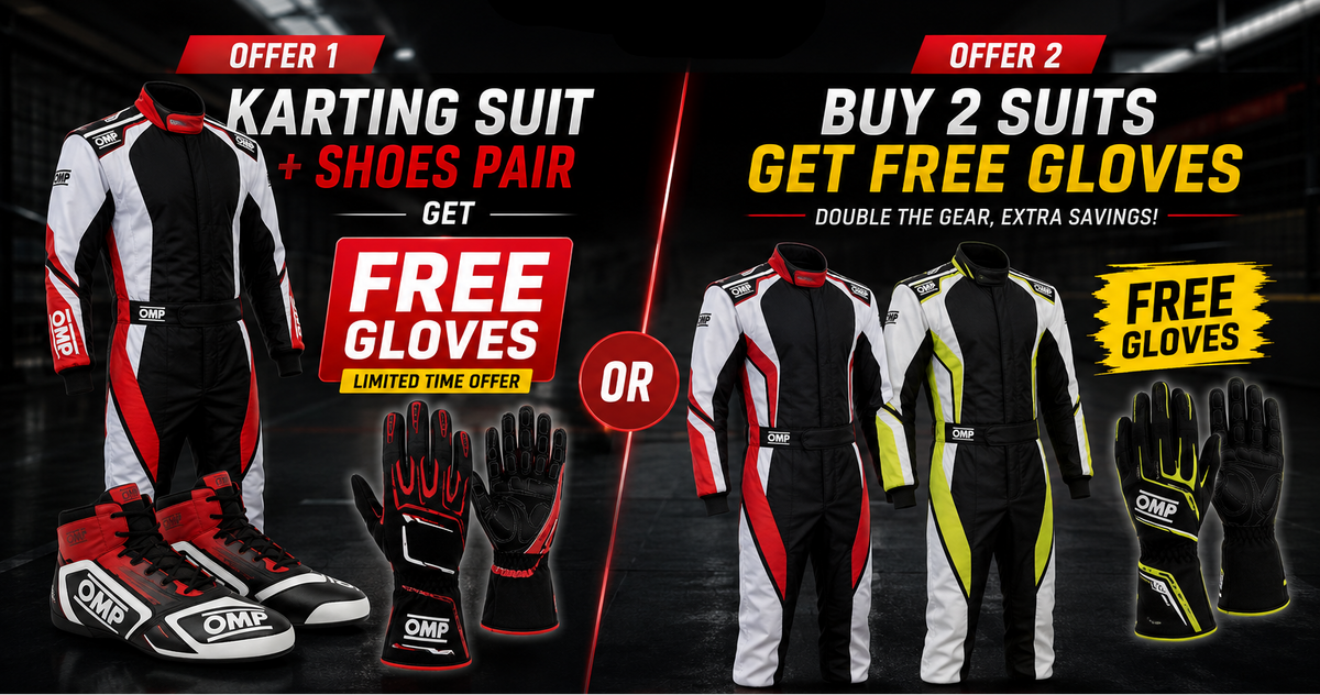 Speedxgear — Get FREE Gloves with a Karting Suit + Shoes Pair or When You Buy 2 Racing Suits!