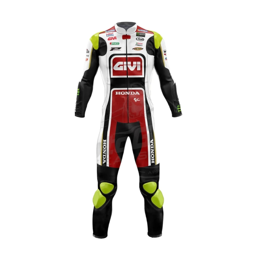 Honda GIVI Cal Crutchlow 2017 Motorcycle Racing Leather Suit SpeedX Gear