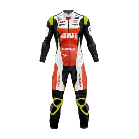 Honda Givi Cal Crutchlow 2019 Motorcycle Leather Racing Suit SpeedX Gear
