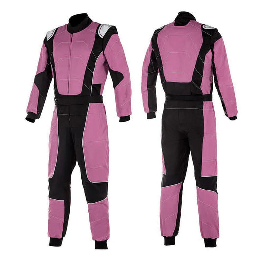 Go Kart Racing Suit Pink SpeedX Gear