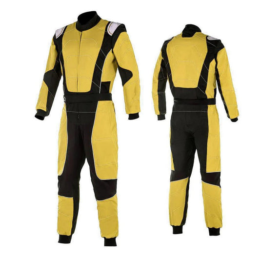 Yellow Go-Kart Car Race Gear SpeedX Gear