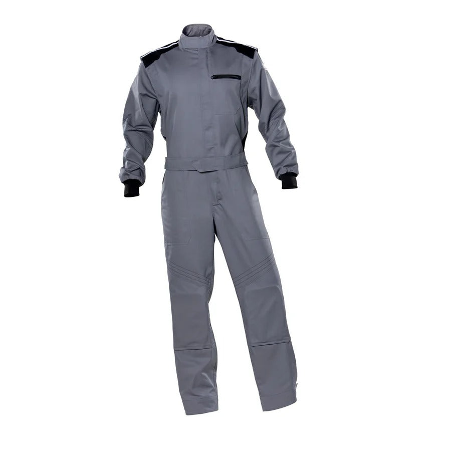 Go Kart Gray Custom Racing Suit SpeedX Gear