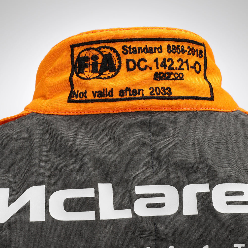 2023 Lando Norris 'Triple Crown' Spanish GP F1 Racing Suit SpeedX Gear