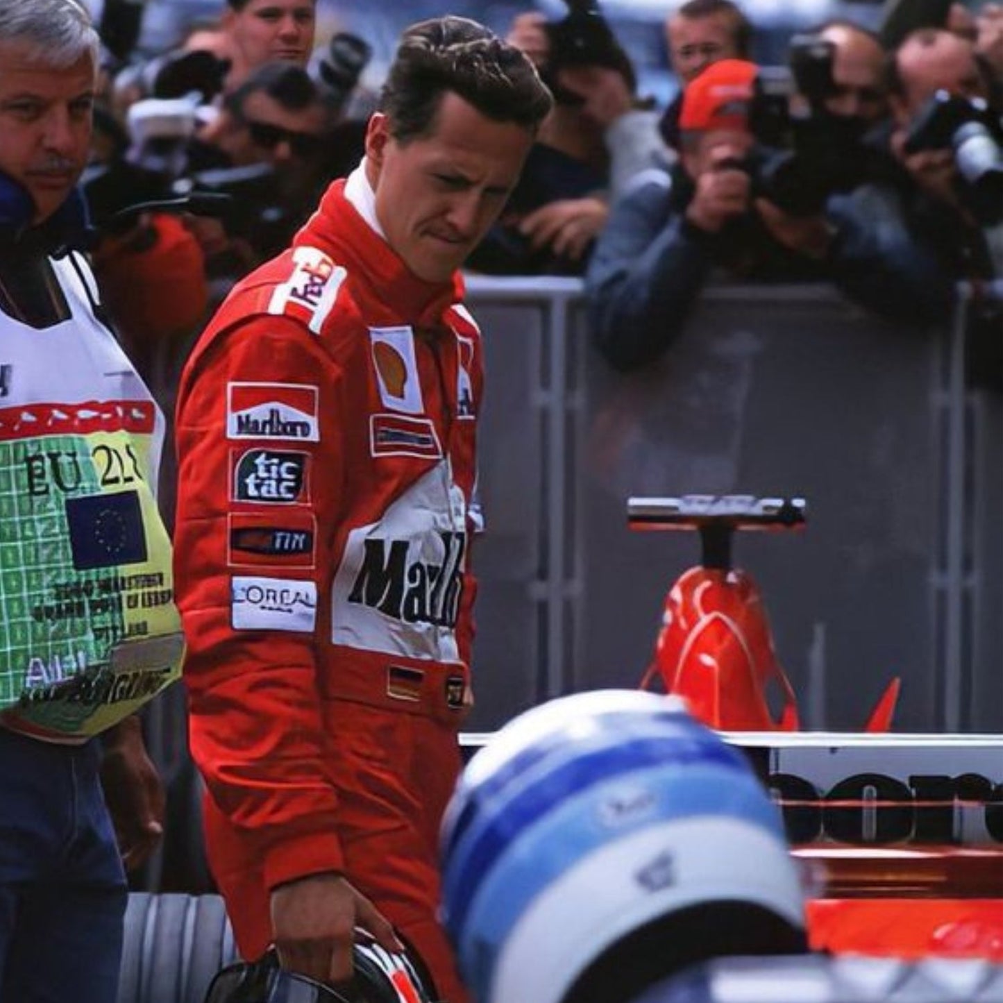 2002 Michael Schumacher F1 Racing Suit SpeedX Gear