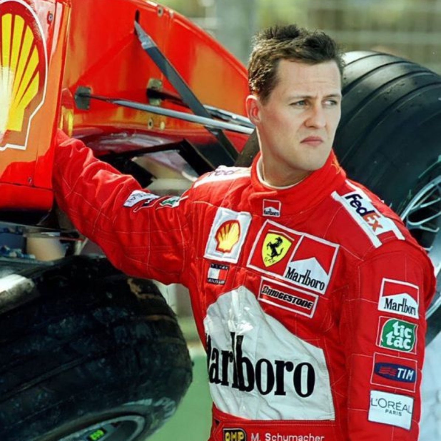 2002 Michael Schumacher F1 Racing Suit SpeedX Gear