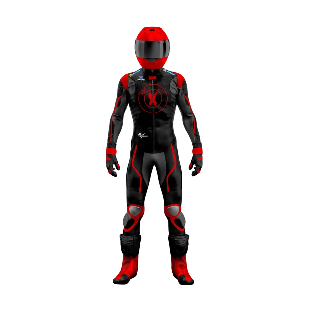 Marc Marquez Black Red Motorcycle Racing Gear SpeedX Gear