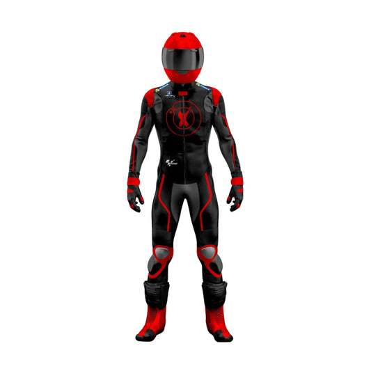 Marc Marquez Black Red Motorcycle Racing Gear SpeedX Gear