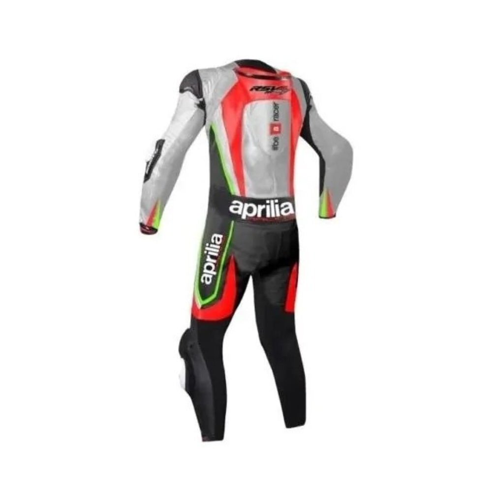 Aprilia Motorcycle Leather Racing Suit SpeedX Gear