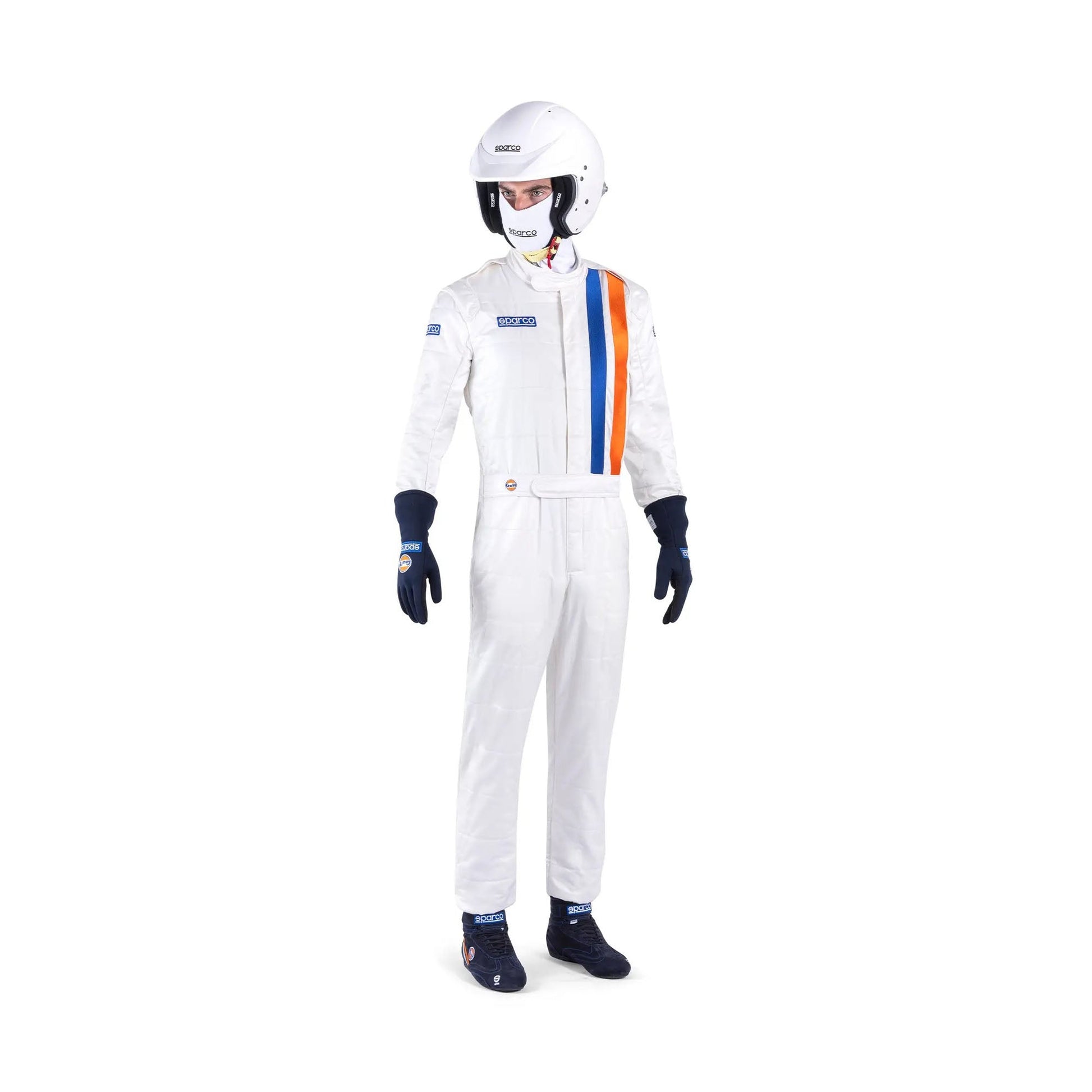 White Sparco Racing Costume SpeedX Gear