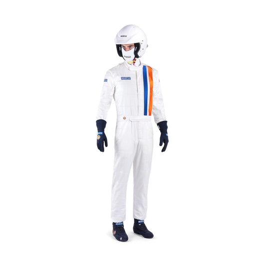 White Sparco Racing Costume SpeedX Gear