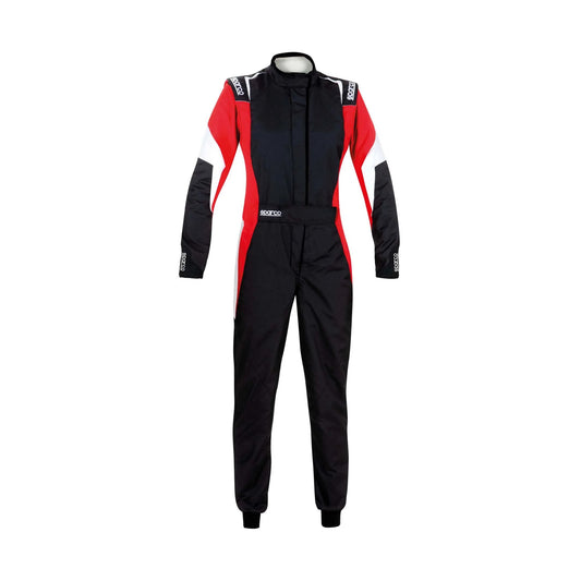 Black / Red Sparco Race Costume SpeedX Gear