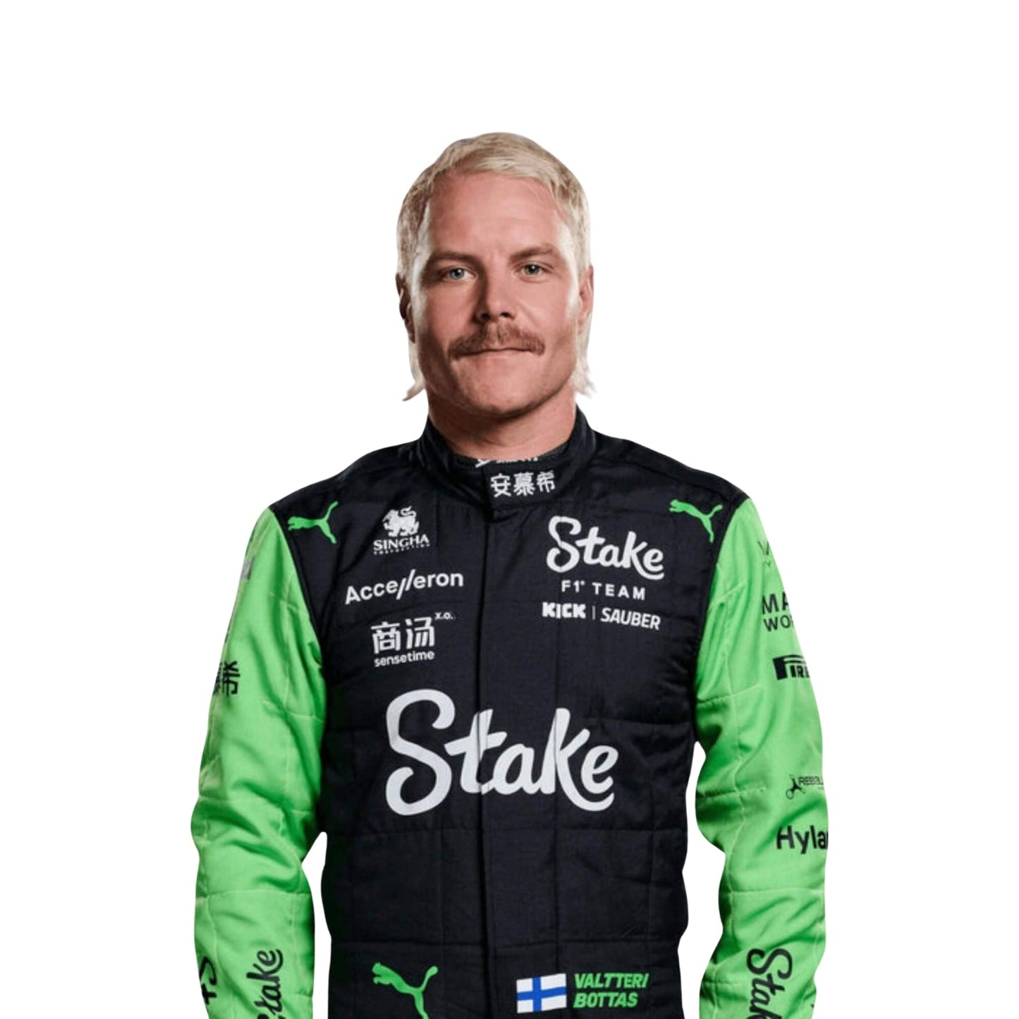 2024 F1 Racing Costume Worn by Guanyu Zhou & Valtteri Bottas – Singapore GP SpeedX Gear