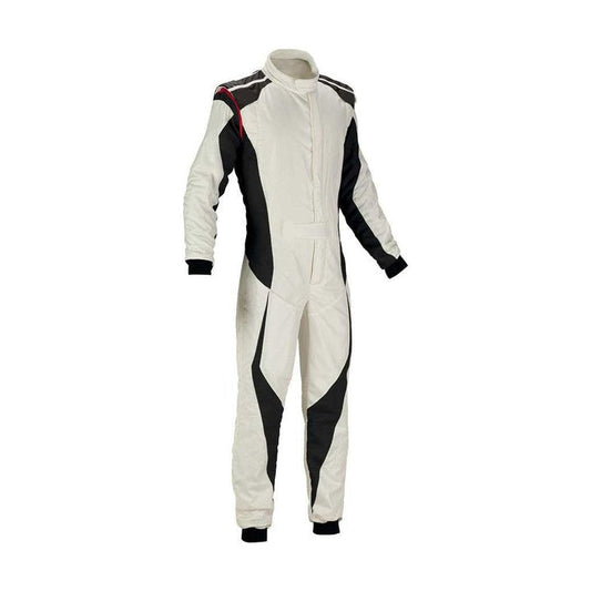 White Go-Kart Car Racing Wear SpeedX Gear