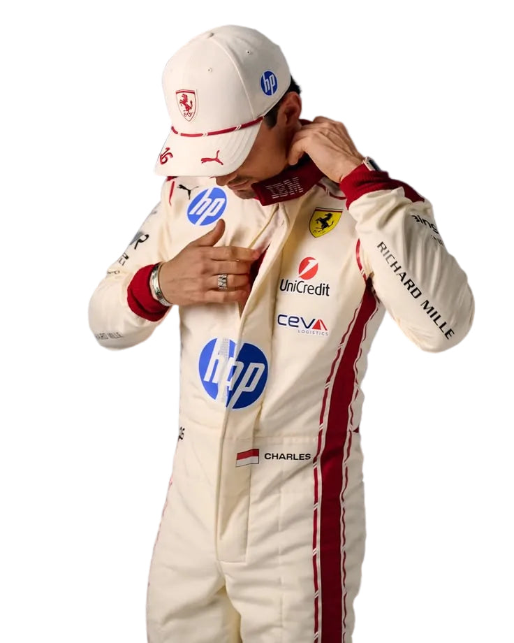 2026 Charles Leclerc Monaco GP F1 Racing Suit
