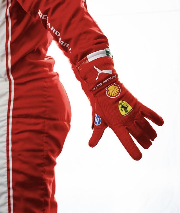 2026 Ferrari F1 Racing Gloves