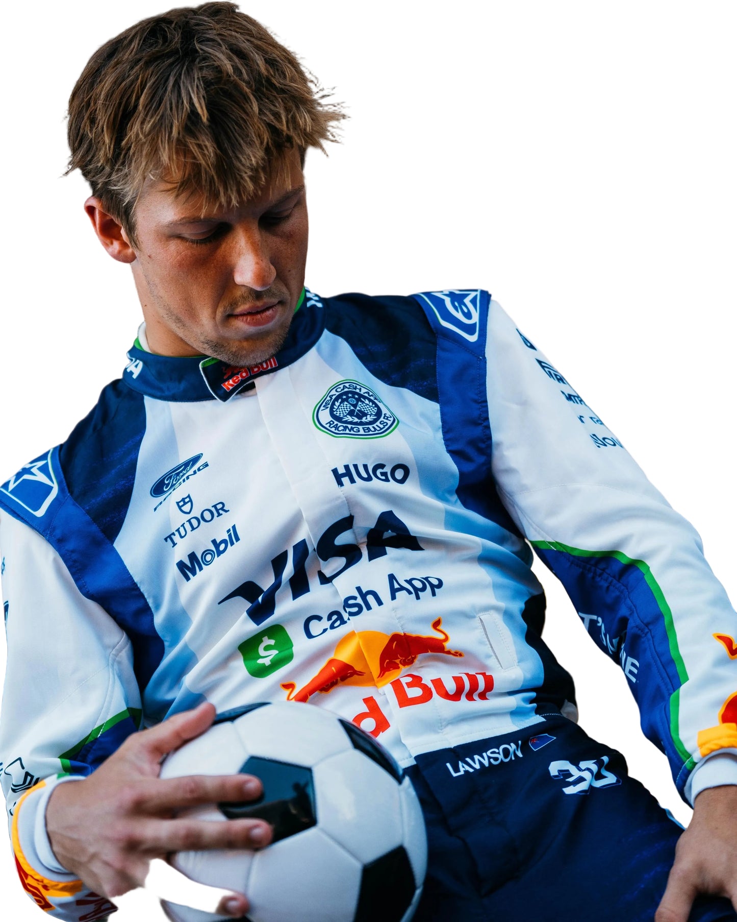 2026 Liam Lawson & Arvid Lindblad Barcelona GP F1 Racing suit