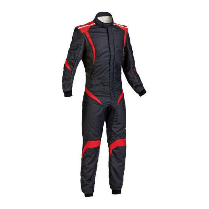 Black Go-Kart Driver Race Wear SpeedX Gear