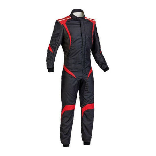 Black Go-Kart Driver Race Wear SpeedX Gear