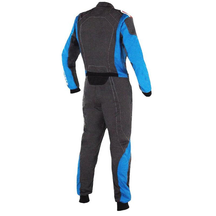 Black / Blue Kart Racing Cordura One Piece suit SpeedX Gear