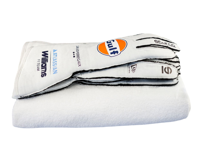 2026 Atlassian Williams F1 Racing Gloves - Speedxgear